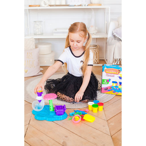 Набор для игры с массой для лепки Сладкая фабрика - Эврики фото 6