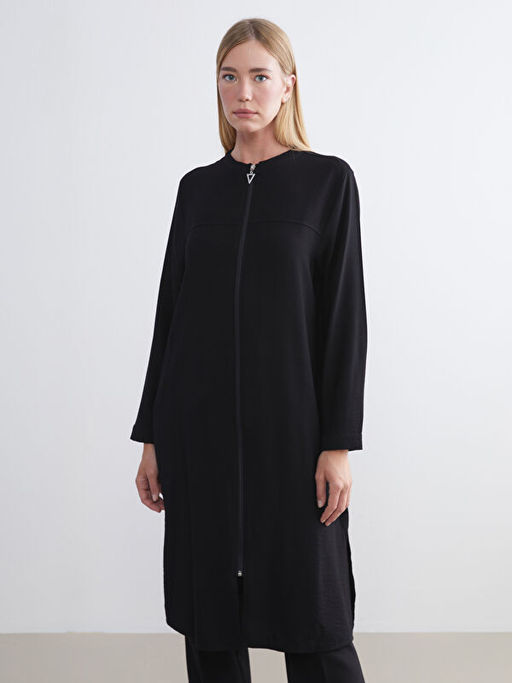 Bisiklet Yaka Elbise