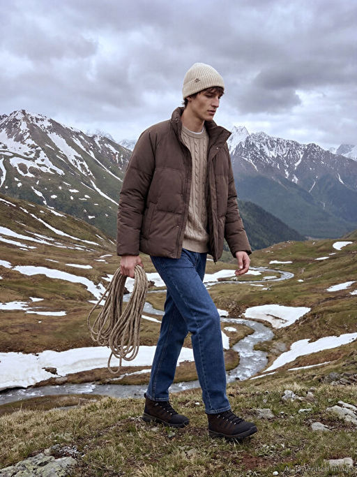 779 Regular Fit ??i Polarl? K??l?k Erkek Jean Pantolon