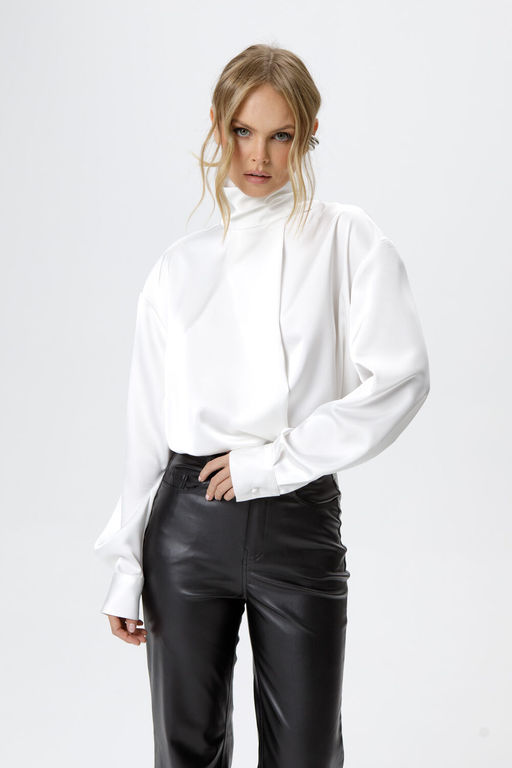 Блуза Pirs 6298-Р белый  фото 5