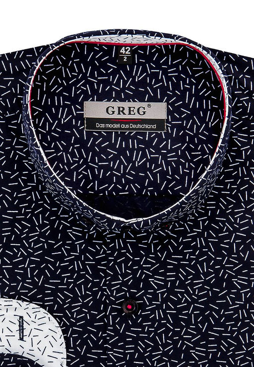 Сорочка мужская длинный рукав GREG 213/139/1302/Z/b/1