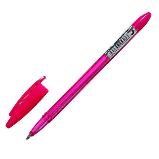 Набор шариковых ручек 8 цветов, корпус в цвет стержня, в блистере - Simaland фото 3