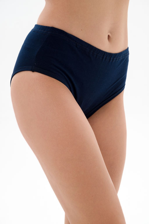 Трусы женские из кулирки с лайкрой черный - Амадэль фото 4