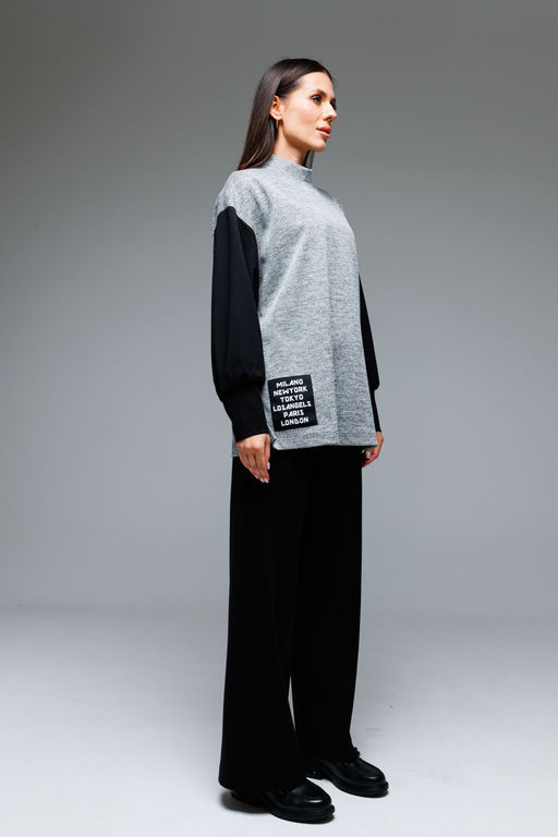 Костюм Lars Style 851 черный, серый