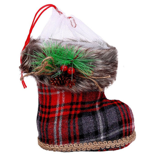 Конфетница Сапожок, клетка, цвета красный - Страна карнавалия фото 4