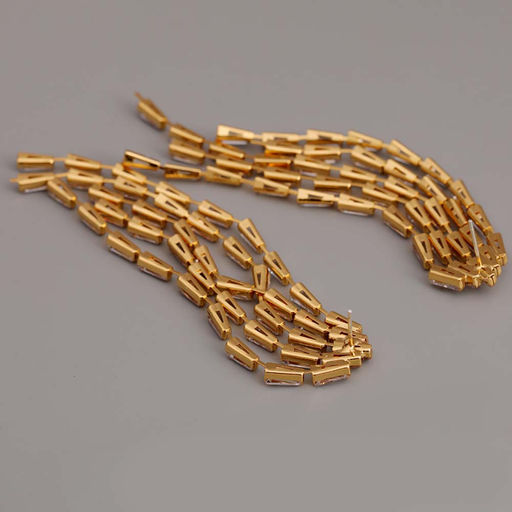 Серьги длинные на гвоздиках арт. 13 3461 (id 275382) - Rada фото 2