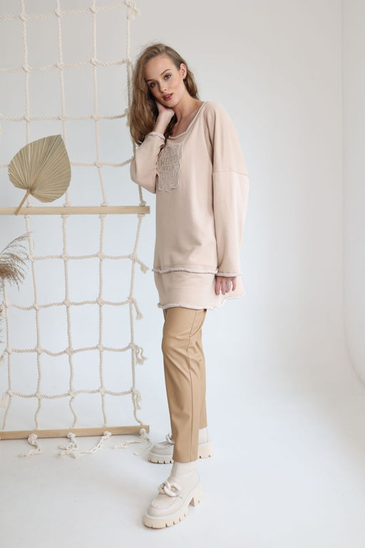 Брюки AMORI 5171 кофе  фото 3