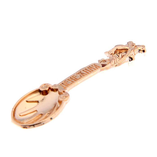 Цена за 2 шт. Кошельковый талисман: ложка загребушка «Денежная», 4×0.5 см