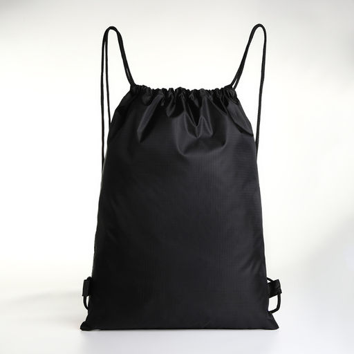 Мешок для обуви, 34*0,1*45, отд на молнии, отд на стяжке, черный - Simaland фото 2