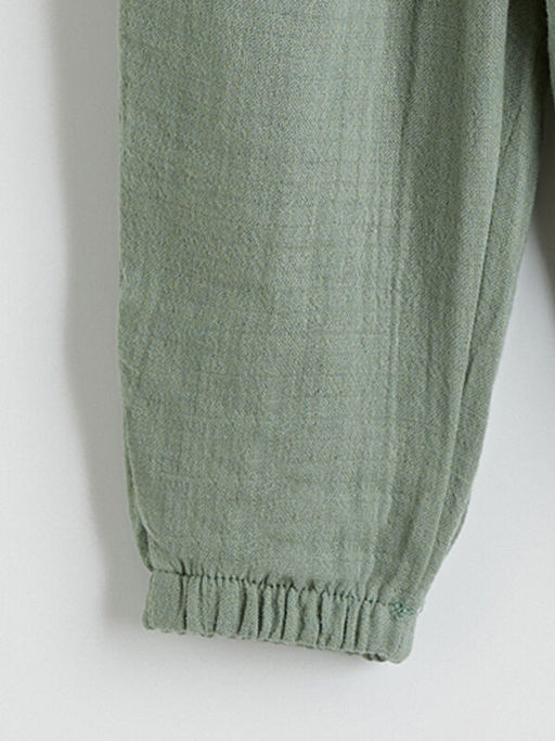 Beli Lastikli Regular Fit Erkek Bebek Pantolon