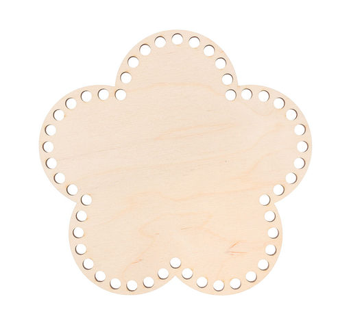 Заготовка для декорирования Mr. Carving БА-67 Панно с перфорацией Цветок фанера 20 х 19.4 х 0.4 см