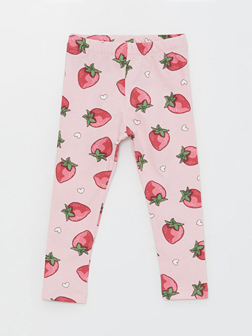 Beli Lastikli Bask?l? K?z Bebek Tayt 2li - Waikiki фото 2