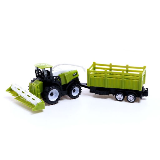 Комбайн инерционный Фермер, с прицепом - Автоград фото 3