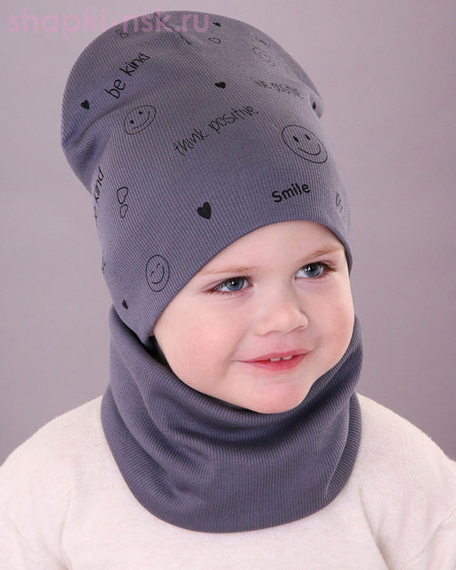 03-23-IT Комплект (шапка+снуд) (48-50)