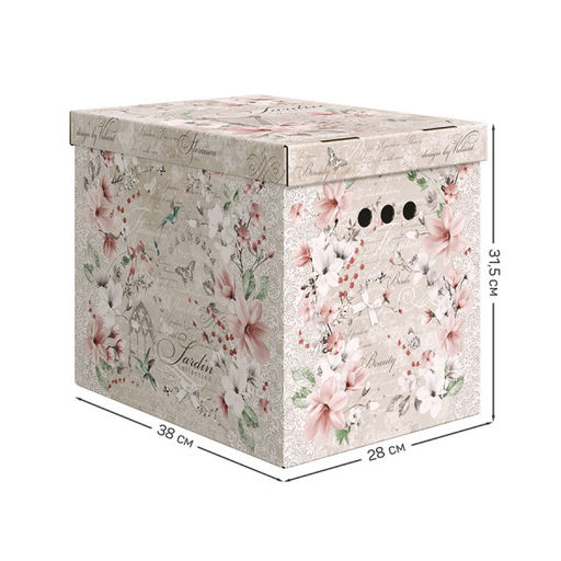 VAL JR-BC-8M Короба картонные, 28*38*31.5 см, набор 8 шт., JARDIN, шт