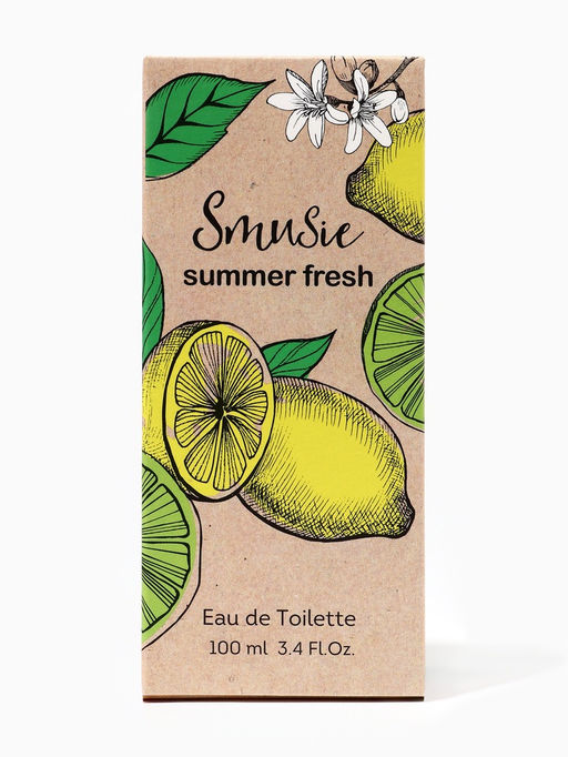 Туалетная вода женская Smusie Summer Fresh, 100 мл