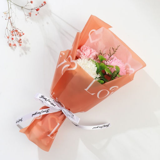 Букет из мыльных лепестков для ванны Гвоздики, подарочный, 11?8?25 см - Simaland фото 4