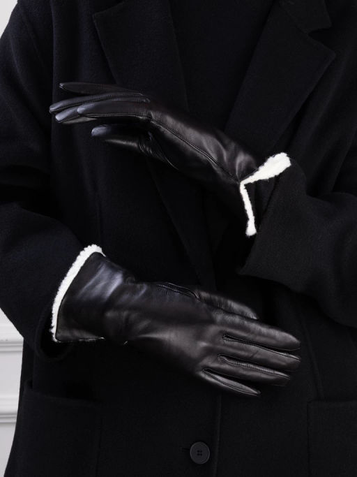 Перчатки женские 100% ш IS352 black - Eleganzza фото 4