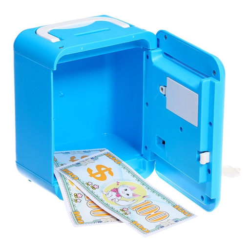 Музыкальная игрушка ZABIAKA «Супер сейф», голубой