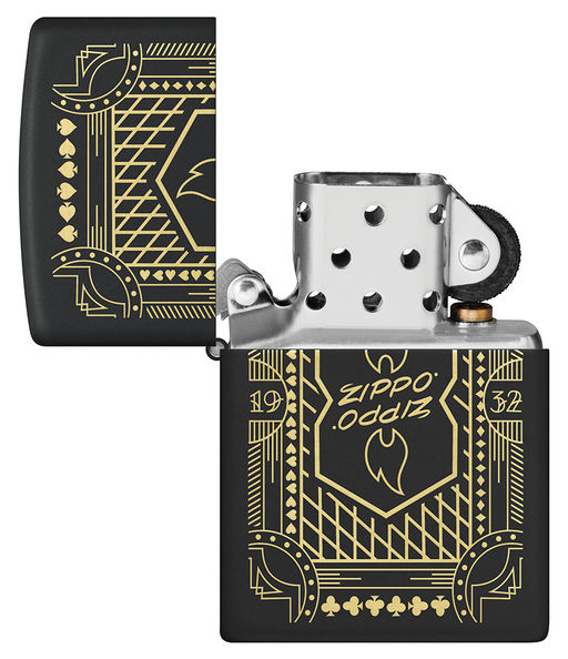 Зажигалка ZIPPO Линейный мотив | Lines 46483  фото 4