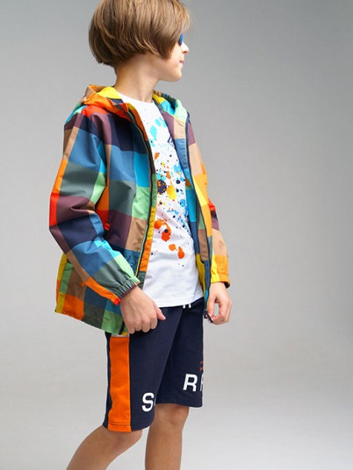 12211802 Куртка текстильная с полиуретановым покрытием для мальчиков (ветровка) - Playtoday фото 3