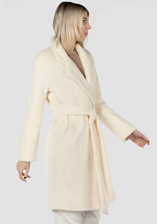 Пальто женское демисезонное (пояс) - El podio фото 11