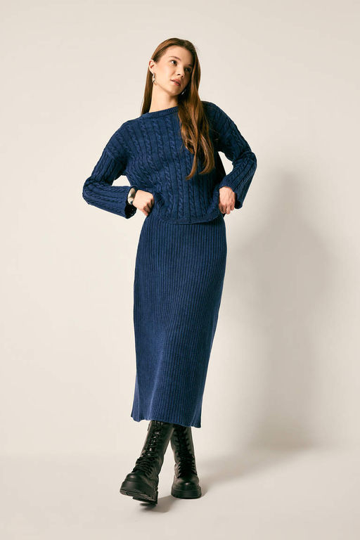 Хлопковая туника обычного кроя - Defacto фото 2