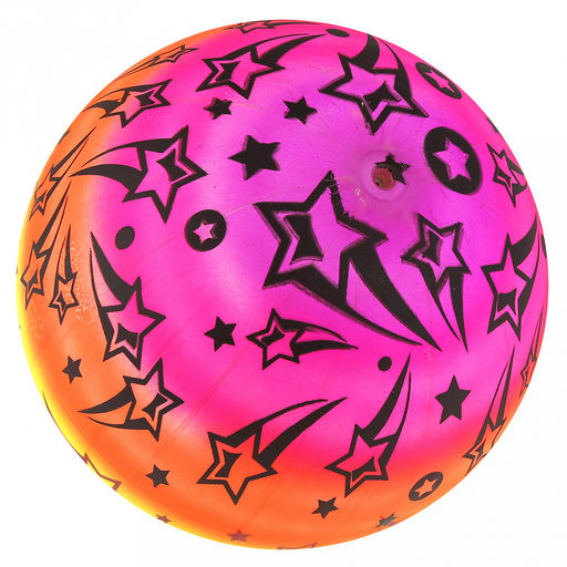 Мяч игровой Комета д18см, радужный, ПВХ (Китай) - Домашняя мода фото 3