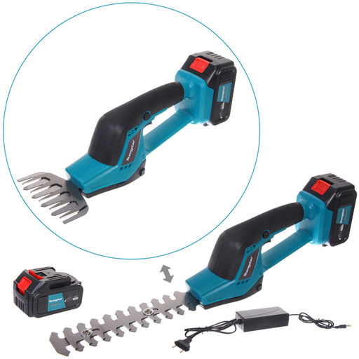 Ножницы-кусторез аккумуляторные Mengtai (21В, 3,0Ач Li-ion аккум. 2шт, ЗУ) MGT-2