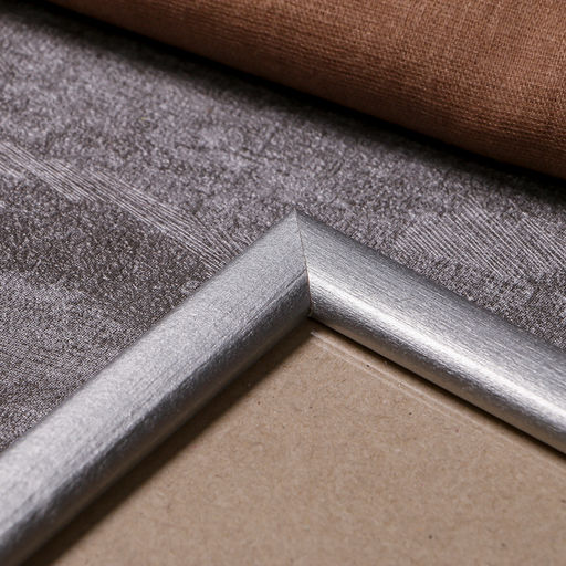 Фоторамка для фото 50×70 см Samoa, сосна, (пластиковый экран), серебро