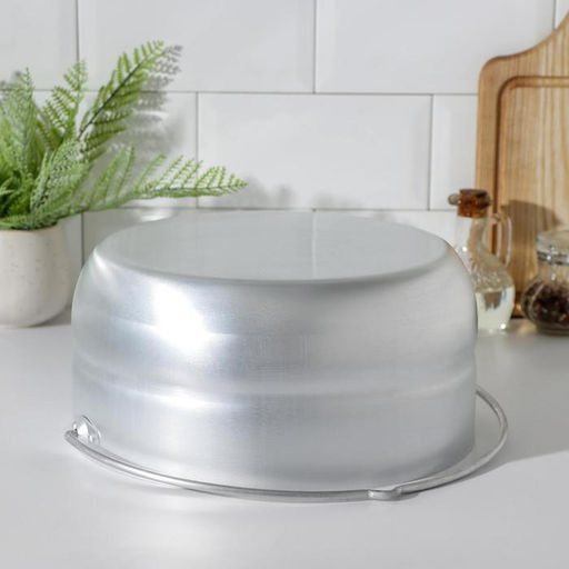 Котелок туристический, 8 л, с крышкой, штампованный алюминий