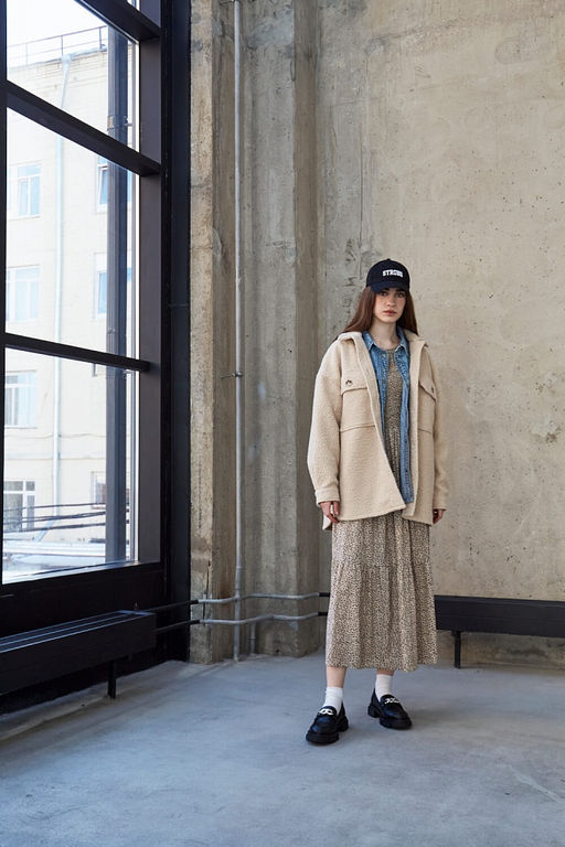 Фактурная куртка рубашечного кроя - Incity фото 3