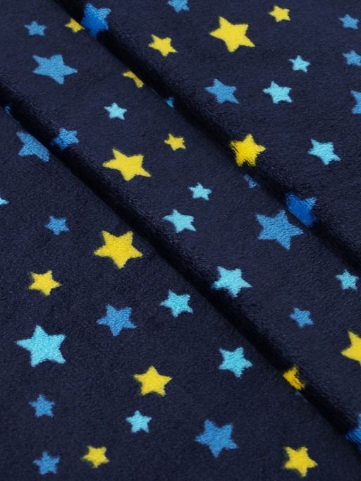 АРТ 165 Покрывало- плед 180*210 "Галактика" синий