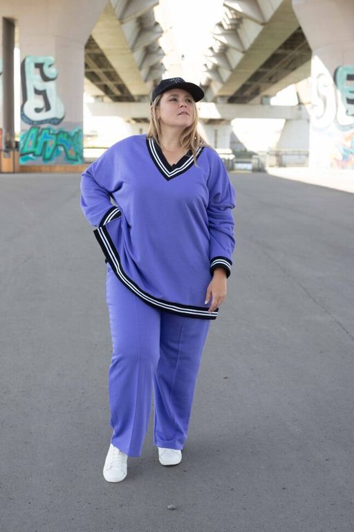 Костюм PlusSize, вери пери - Knitka wear фото 6