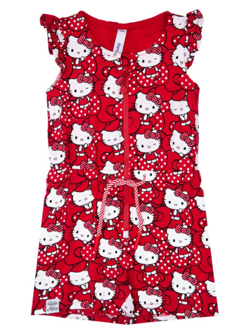 PlayToday / Полукомбинезон детский трикотажный для девочек  фото 5