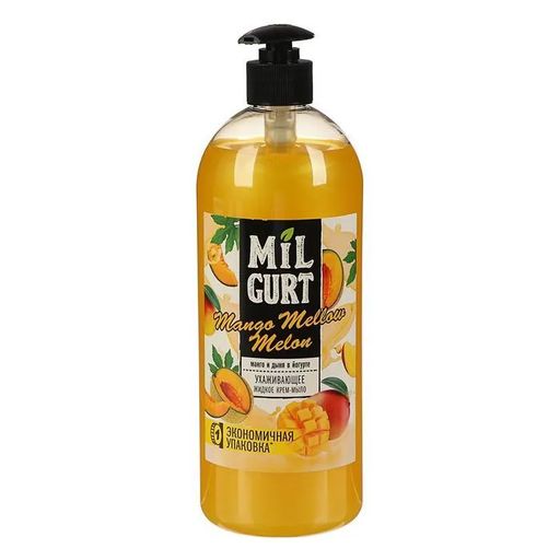 MILGURT жидк.крем-мыло 280гр Манго и Дыня в йогурте