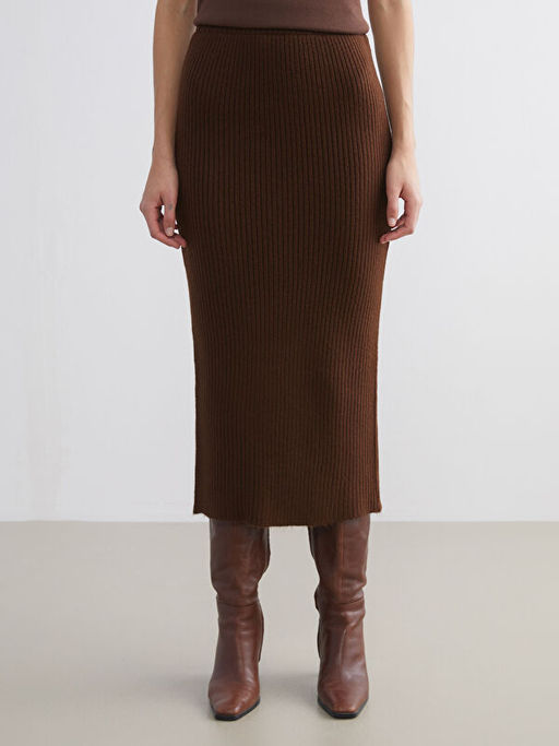 Dar Fit Y?rtma?l? Etek