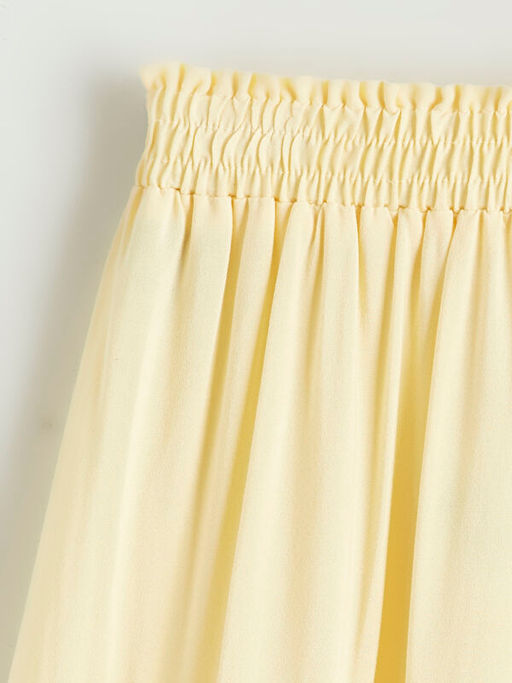 Beli Lastikli K?z ?ocuk Katkat Etek