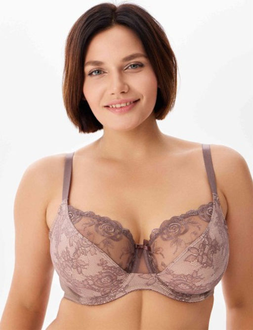 Бюстгальтер Milavitsa 127503 лесной орех/нюд
