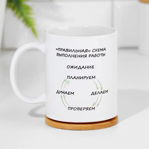 Кружка сублимация Правильная схема, с нанесением - Дарим красиво фото 3