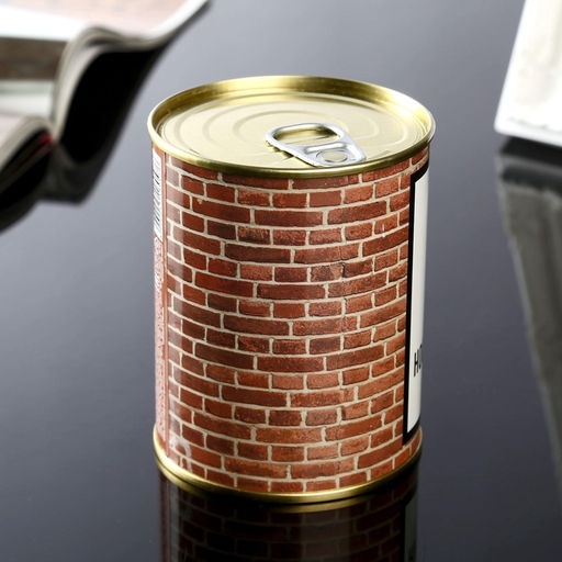 Носки мужские в банке «Настоящий строитель», подарочные, чёрные, 43-45 р-р