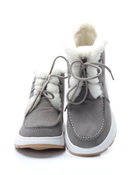 11-M4 GRAY Ботинки зимние женские - No name фото 9