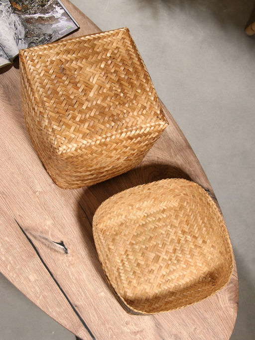 Корзинка плетёная «Масарта», 25×25×24 см