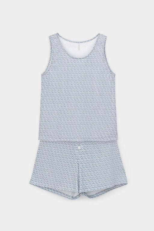 Е 20147/сахар,восточный орнамент пижама жен