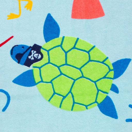 Полотенце LoveLife Пираты 70х140 см, велюр/махра 340гр/м2, 100% хлопок  фото 3