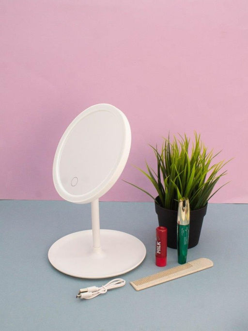 Зеркало настольное с подсветкой "Glow sphere", 28*17.5 см