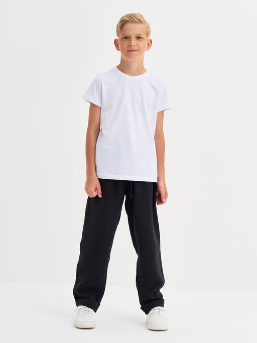 Черные брюки для мальчика - Kogankids фото 4