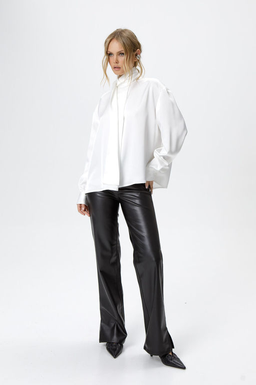 Блуза Pirs 6298-Р белый  фото 4