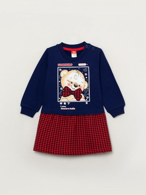 CRB wear/CWNG 62942-41-298 Платье для девочки, темно-синий/Ex.Cherubino  фото 2