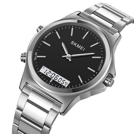 Часы наручные Skmei мужские электронные спортивные 2120silver-black